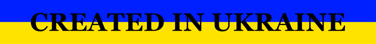 Created in Ukraine Keychain